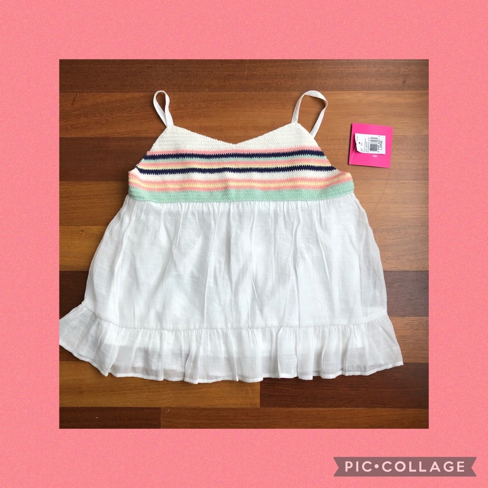 ♦️NWT Girl's flowy tank